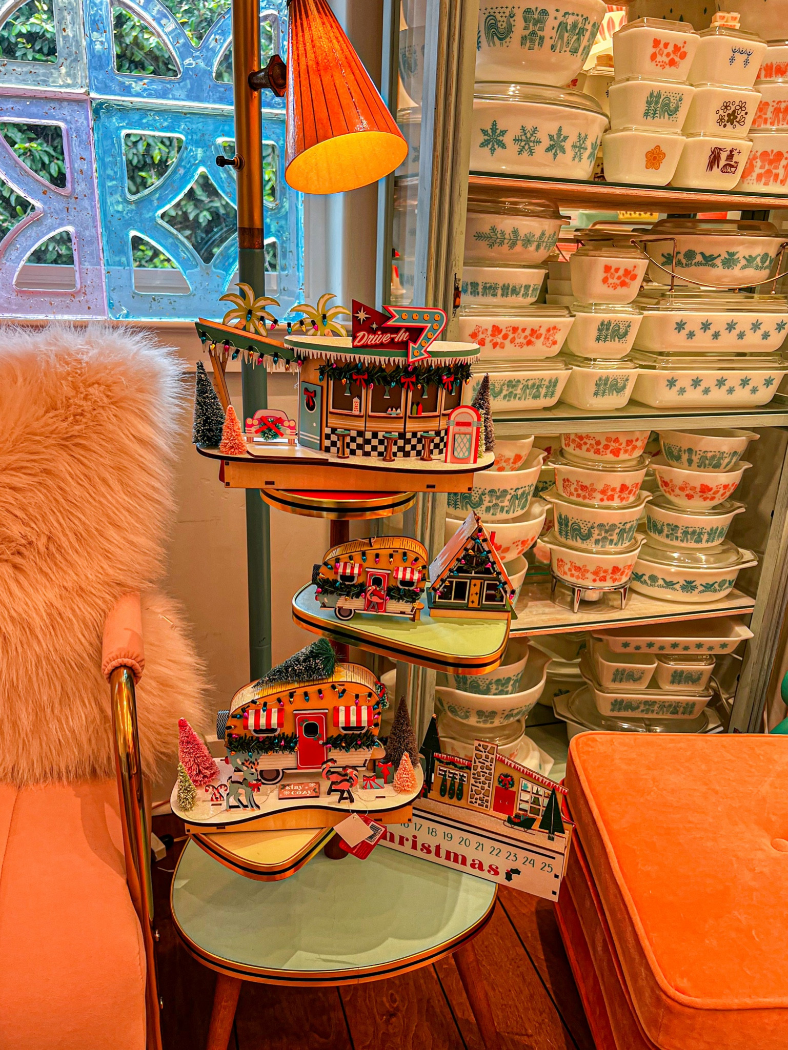 2024 World Market mid century modern holiday houses!

#LTKSeasonal #LTKHome