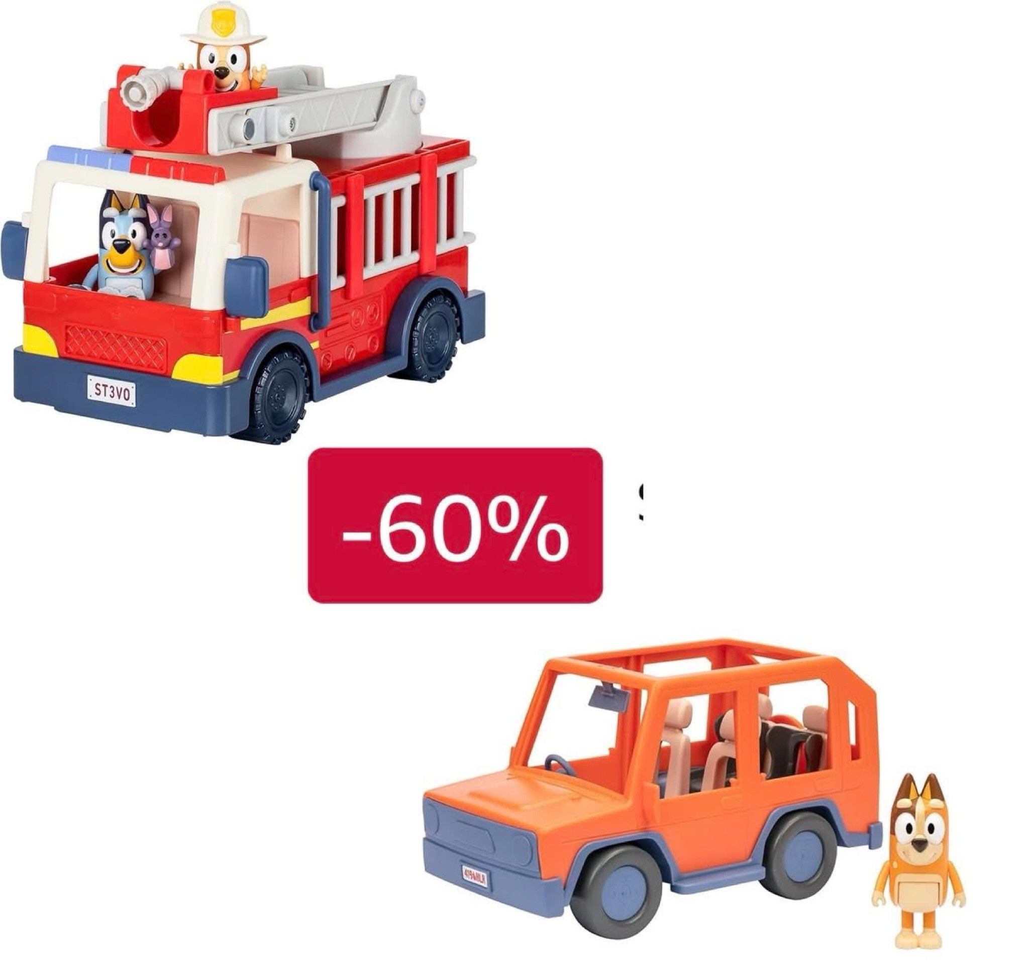 Bluey 60% off car and fire truck bluey Amazon finds bluey bingo Amazon toys 

#bluey #amazonfinds #amazontoys 

#LTKSaleAlert #LTKKids