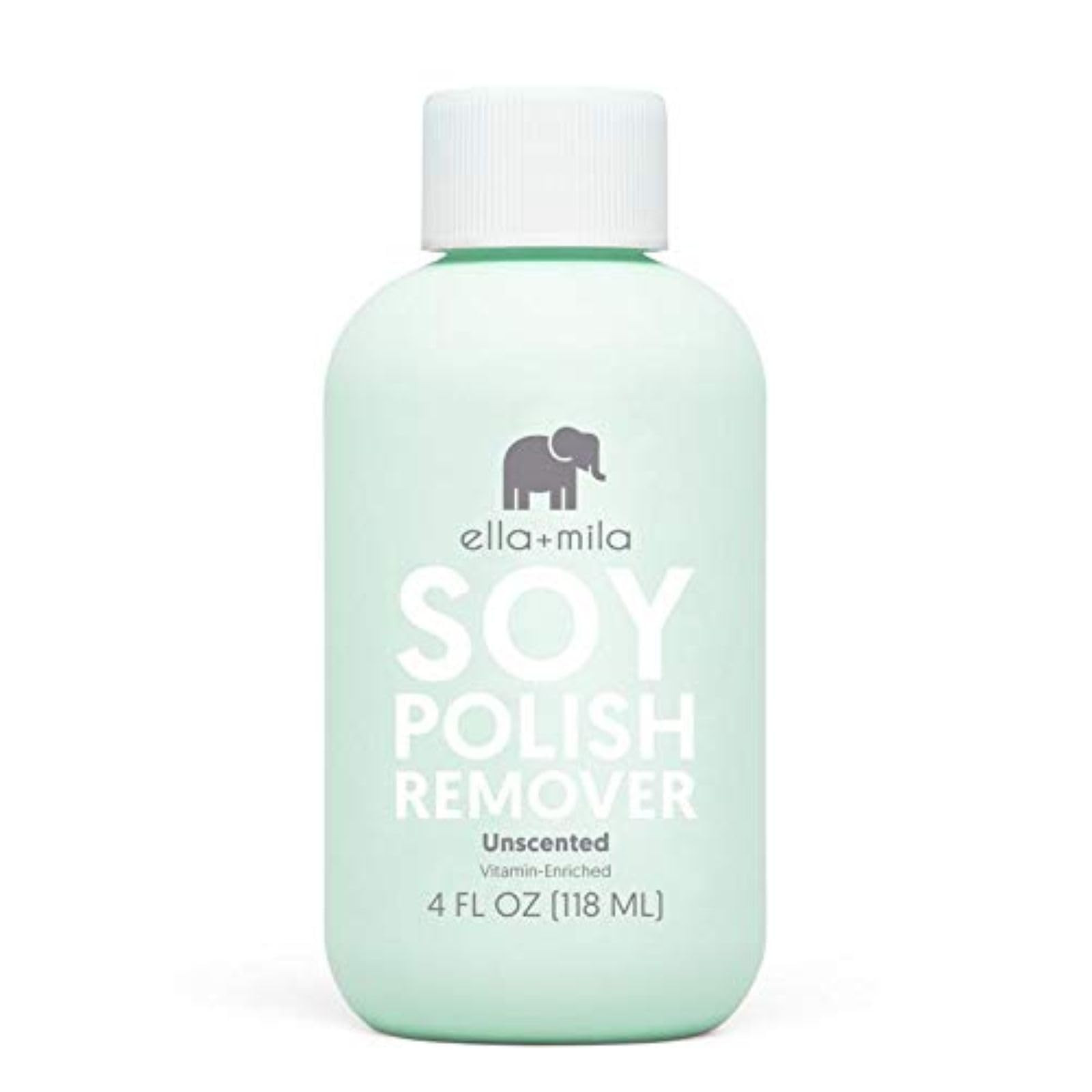ella+mila Soy Nail Polish Remover Non-Acetone Nail Polish Remover - Non-Toxic Fingernail Polish R... | Amazon (US)