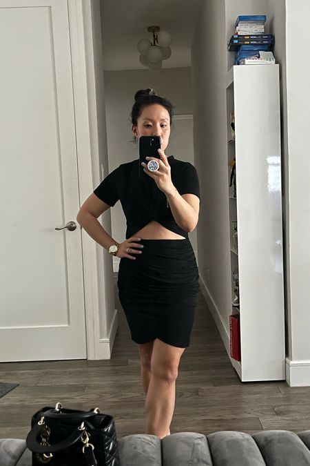 Clubbing in Vegas? Or going to a party? This one feels like a top and a skirt while fitting like a dress. It’s a little long for me, but I’m 5’2” Jersey material. Amazon find. I’m unsure about this one because of the fit, but I like the idea. What do you think?

#LTKFestival #LTKunder50 #LTKtravel