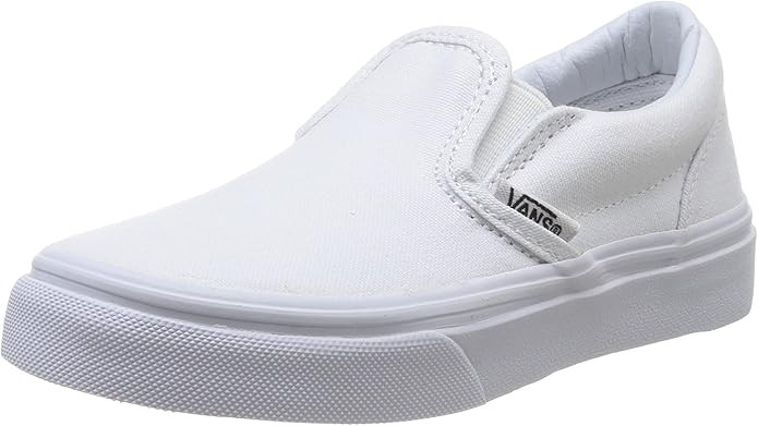 Vans Boys Classic Coastal Slip-on Little Kids Skate Shoe (Black/True White, Medium) Size | Amazon (US)