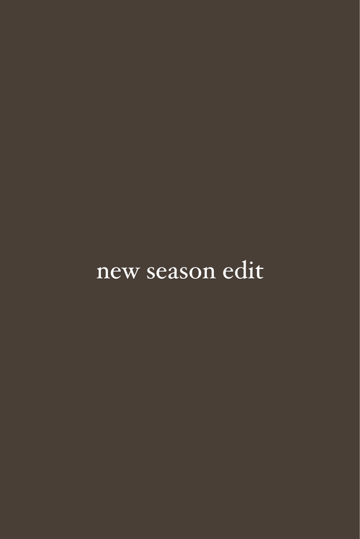 A few pieces I’ve been enjoying going into the mid season 