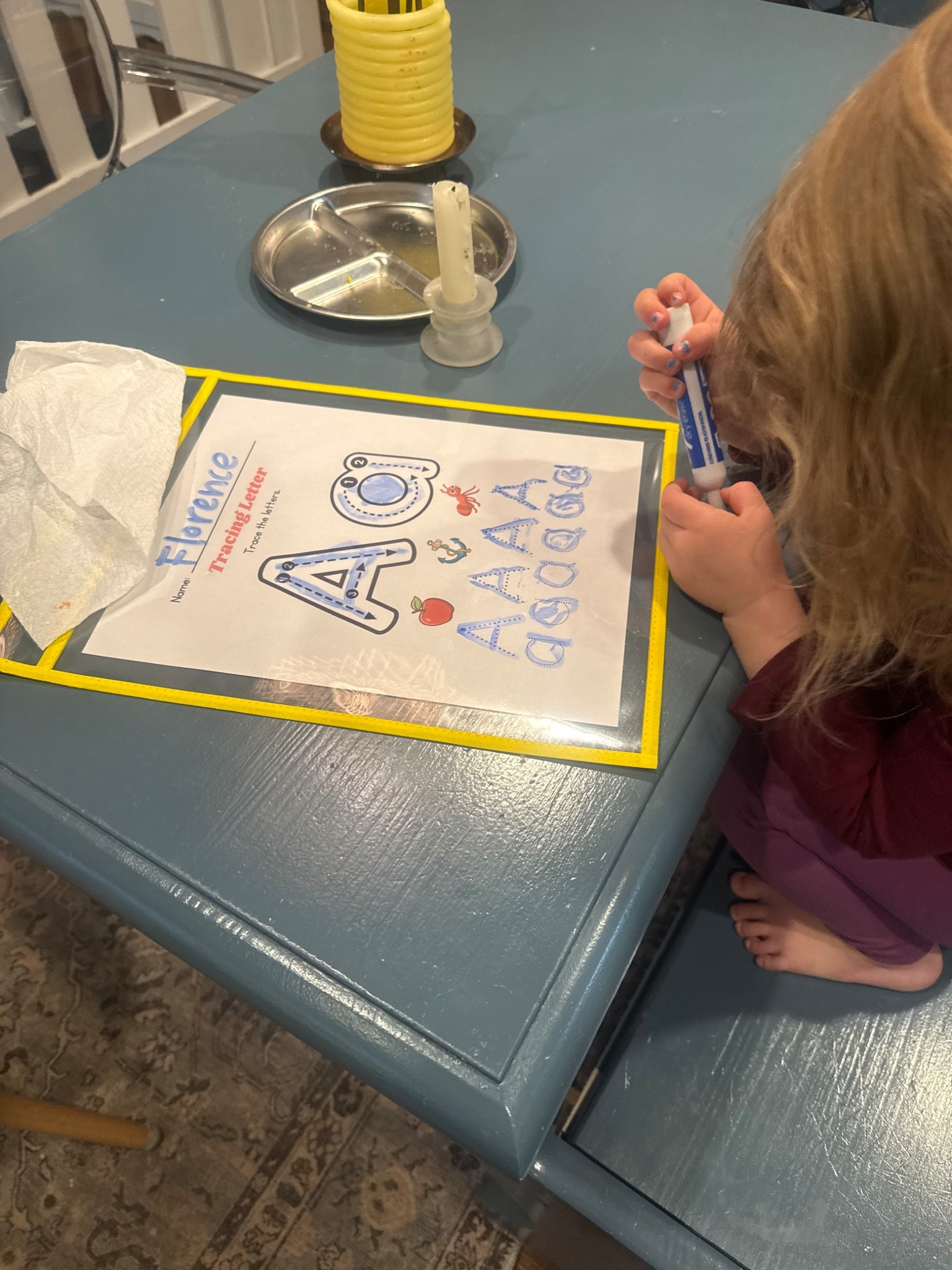 Plastic slip sheets for to do lists , school, and lesson plans