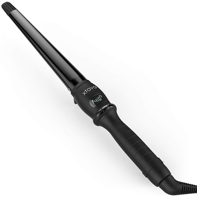Xtava It Curl Curling Wand .75 to 1.25 Inch - Professional Dual Voltage Curling Iron with Ceramic... | Amazon (US)