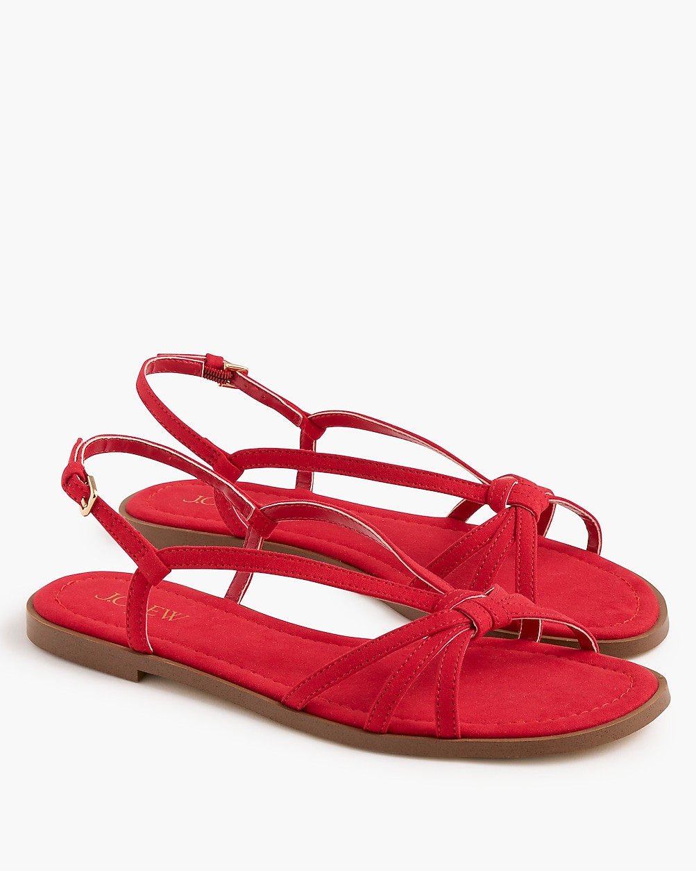 Knotted strappy sandals | J.Crew Factory