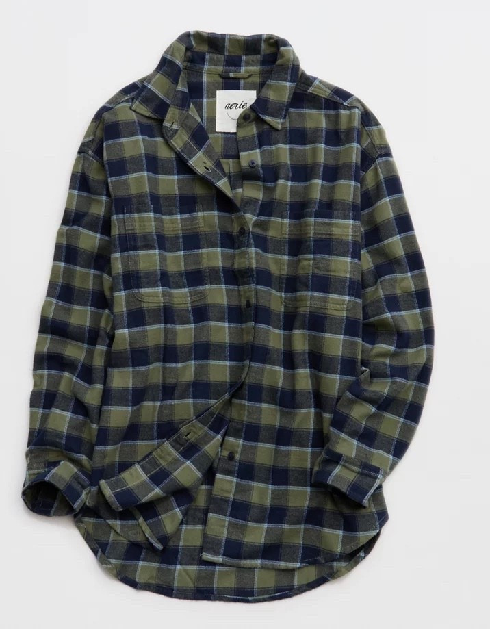 On its way to me! Love the colors in this flannel, currently 36% off! I ordered M

#LTKfall #LTKsale