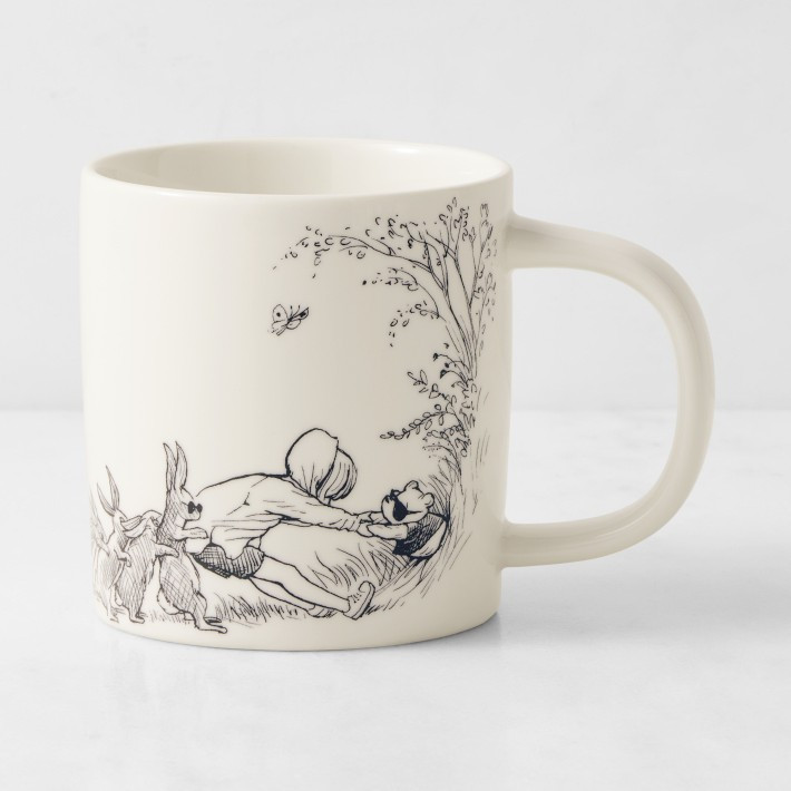 Rory Dobner x Williams Sonoma Winnie the Pooh Mugs, Set of 4 | Williams-Sonoma
