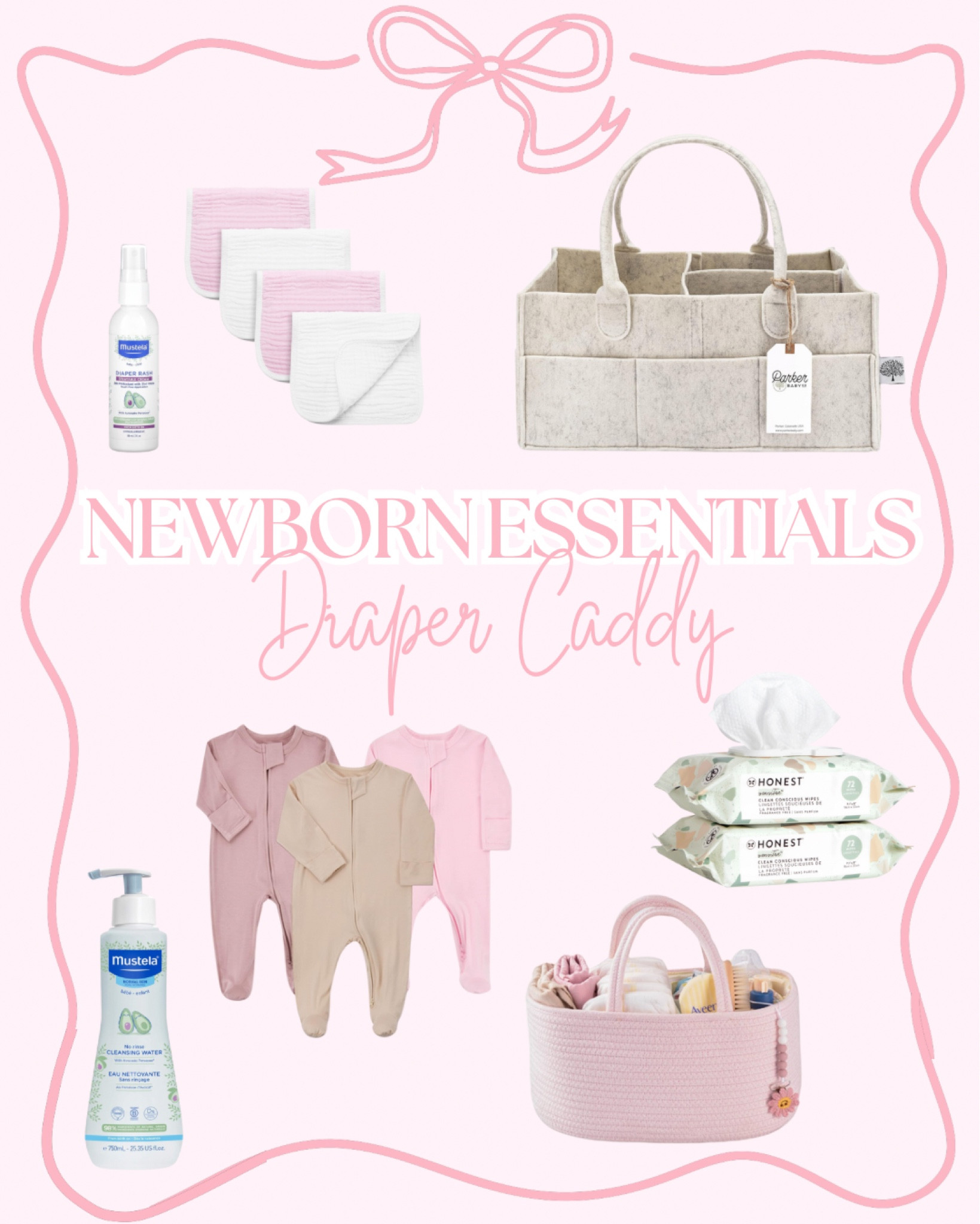 Diaper caddy essentials 🧷👼🏼 also, sprayable diaper cream is AMAZING!!!! 

#LTKBump #LTKBaby #LTKKids