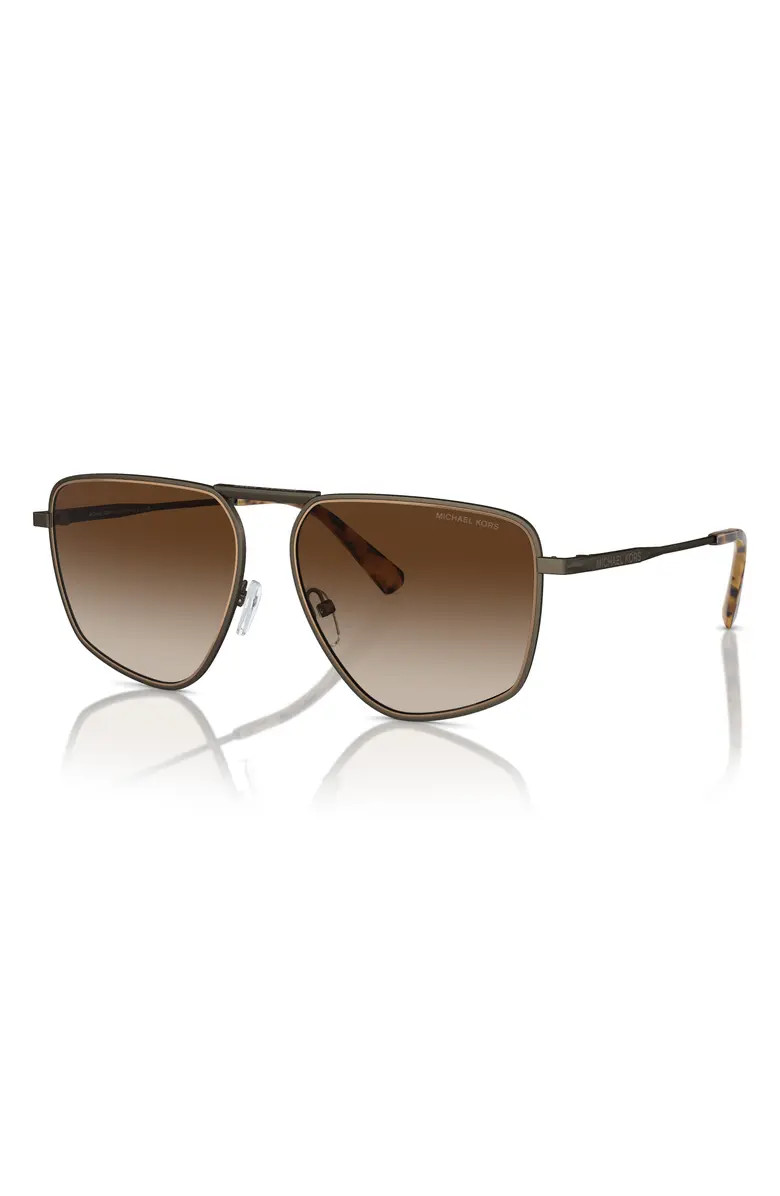 58mm Gradient Pilot Sunglasses | Nordstrom