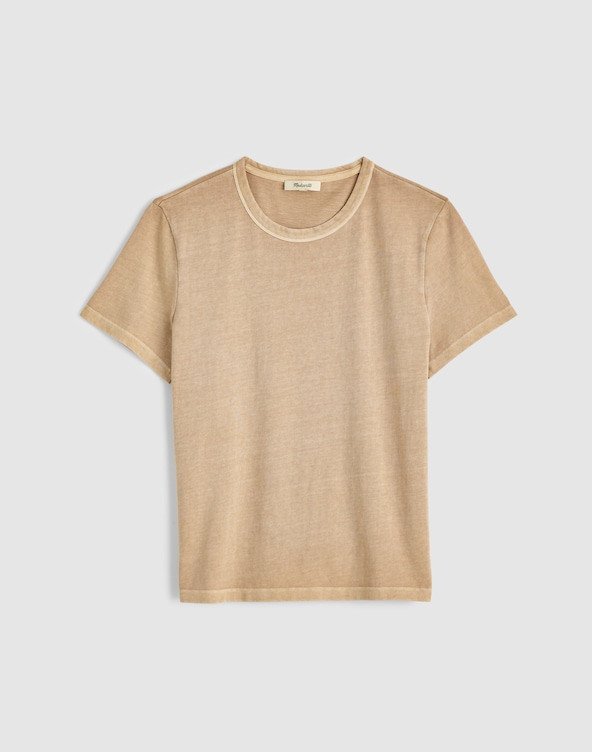 The Perfect Crewneck Tee in Allday Jersey | Madewell