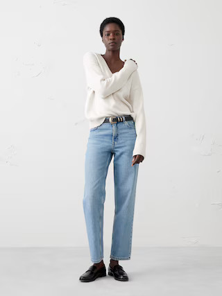 V-Neck Pullover | Banana Republic Factory