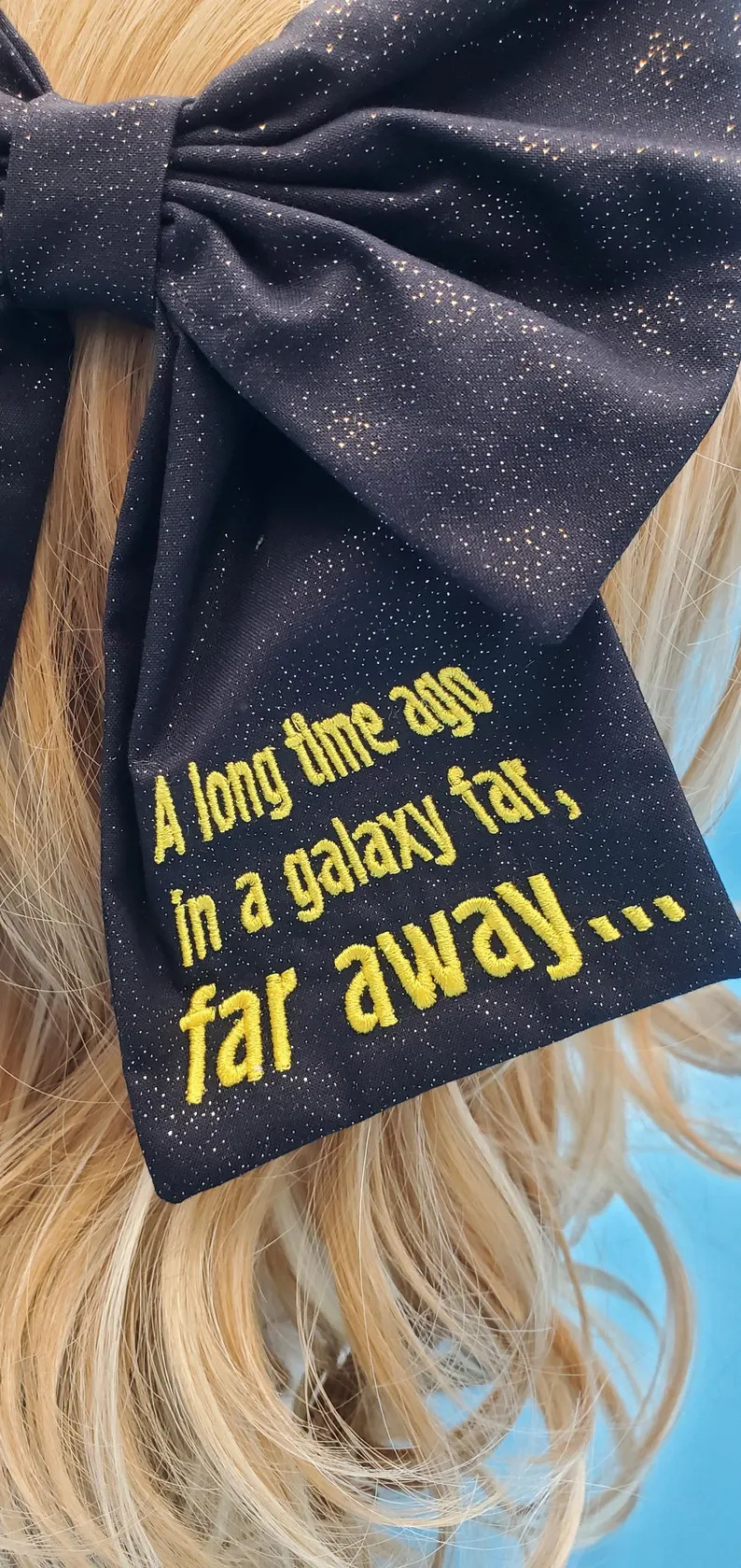 Star Wars Inspired/ In a Galaxy far away / Vintage Style Bow | Etsy (US)