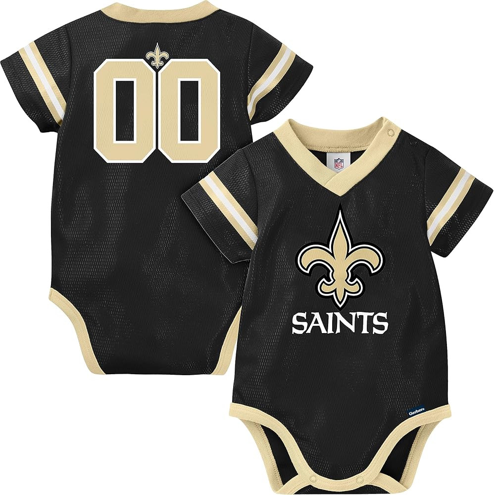 Gerber NFL Unisex Baby Nfl Team Jersey Onesie Bodysuit | Amazon (US)