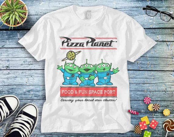 Disney Toy Story Pizza Planet Aliens T-shirt Unisex Tee Adult - Etsy | Etsy (US)
