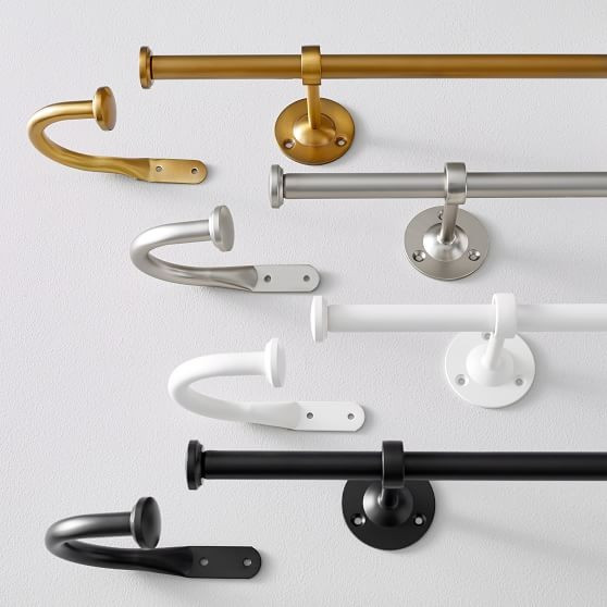 Classic Steel Holdbacks | Pottery Barn Teen