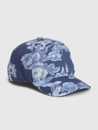 Gap &amp;#215 LoveShackFancy Kids Floral Baseball Hat | Gap (US)