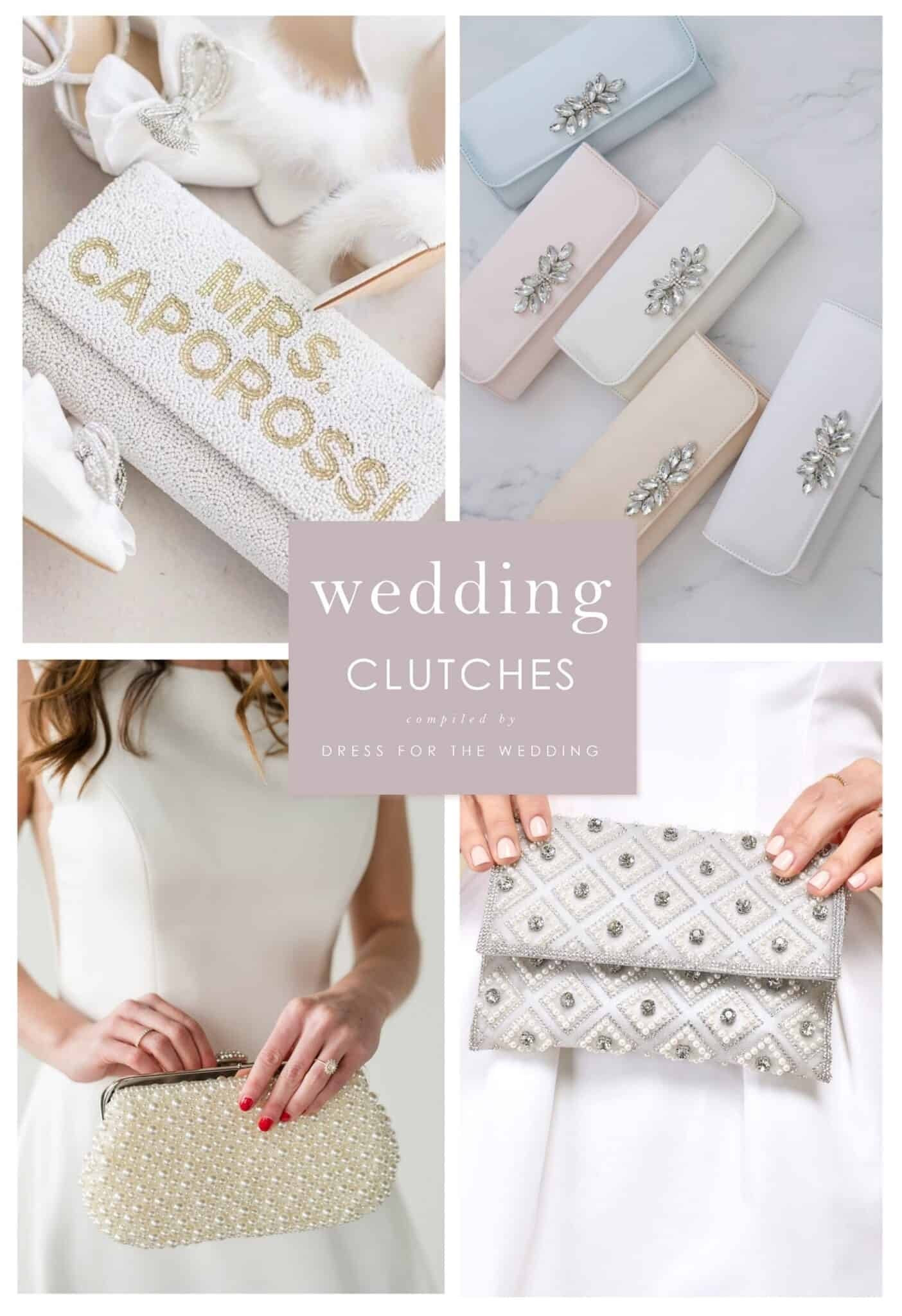 Wedding clutches 
Wedding handbags 
Bridal bag
Bridal clutch
Follow Dress for the Wedding for cute dresses, sale alerts, wedding style and decor! 



#LTKSeasonal #LTKWedding #LTKgrwm