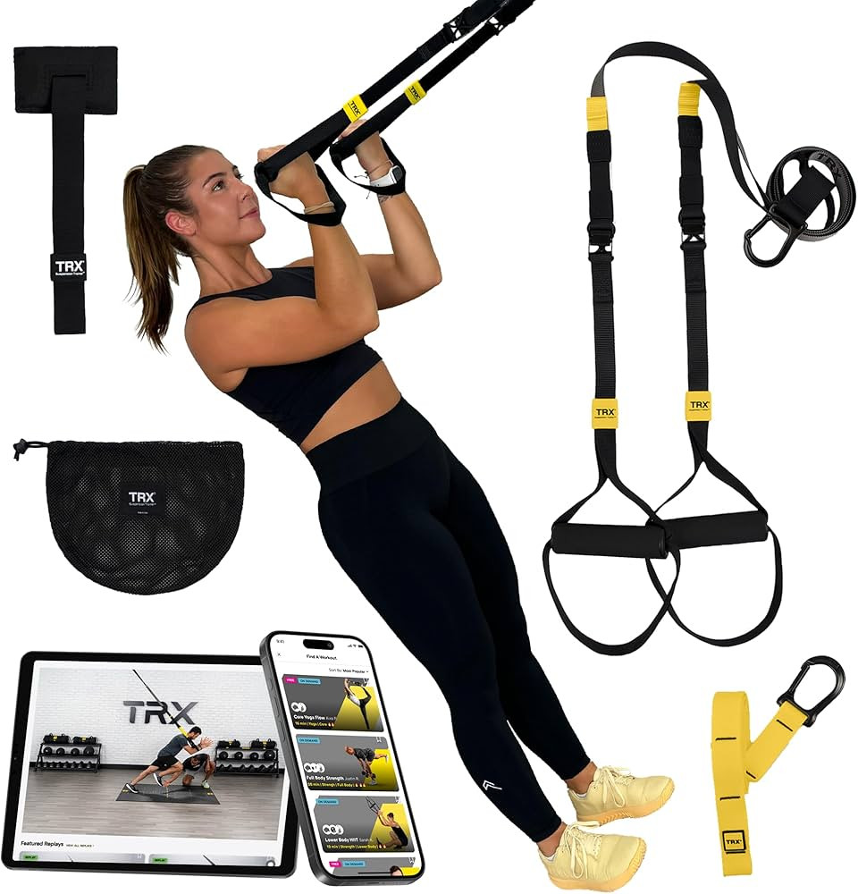 TRX GO Suspension Trainer, At Home, Portable Gym Workout, For Strength Training, Full Body Exerci... | Amazon (US)