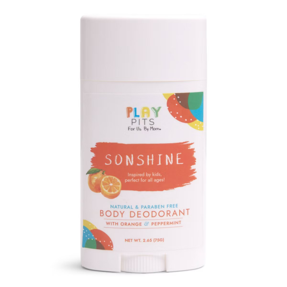 Play Pits Sonshine Kids' Natural Solid Deodorant - 2.65oz | Target