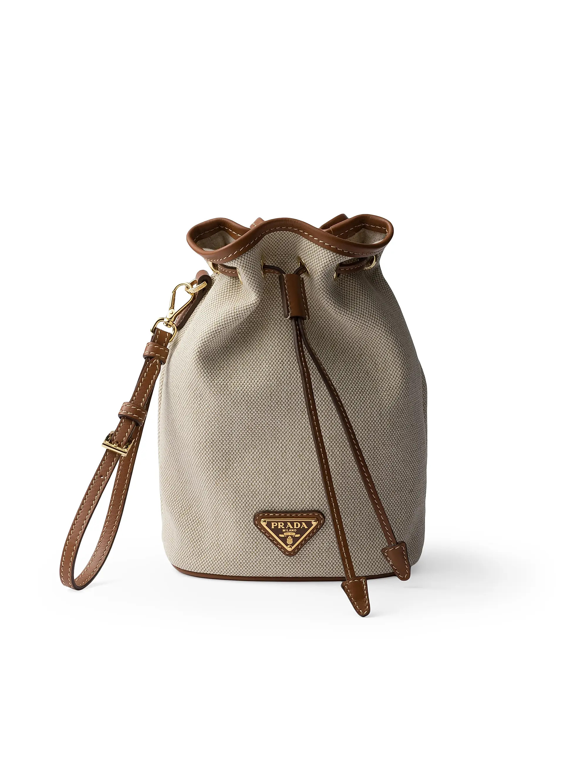 Canvas and Leather Pouch | Saks Fifth Avenue