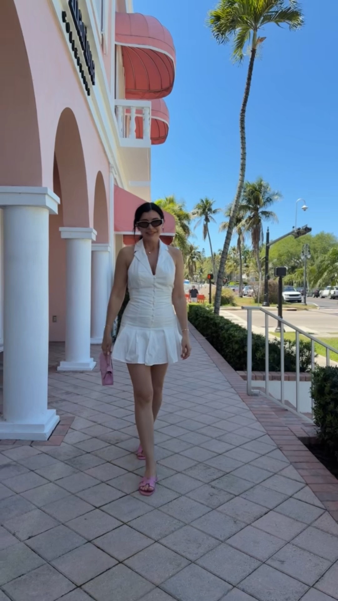 White backless romper mini dress 🤍

#LTKdayinmylife #LTKootd #LTKgrwm