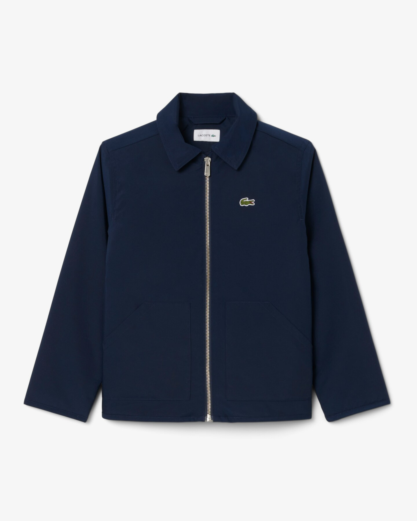 Boys' Water-Repellent Twill Harrington Jacket | Lacoste (US)