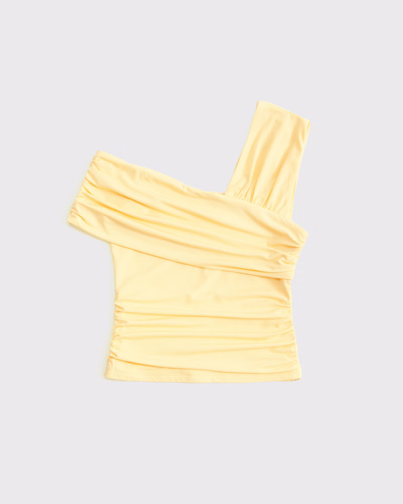 Asymmetrical Wrap Top | Abercrombie & Fitch (US)