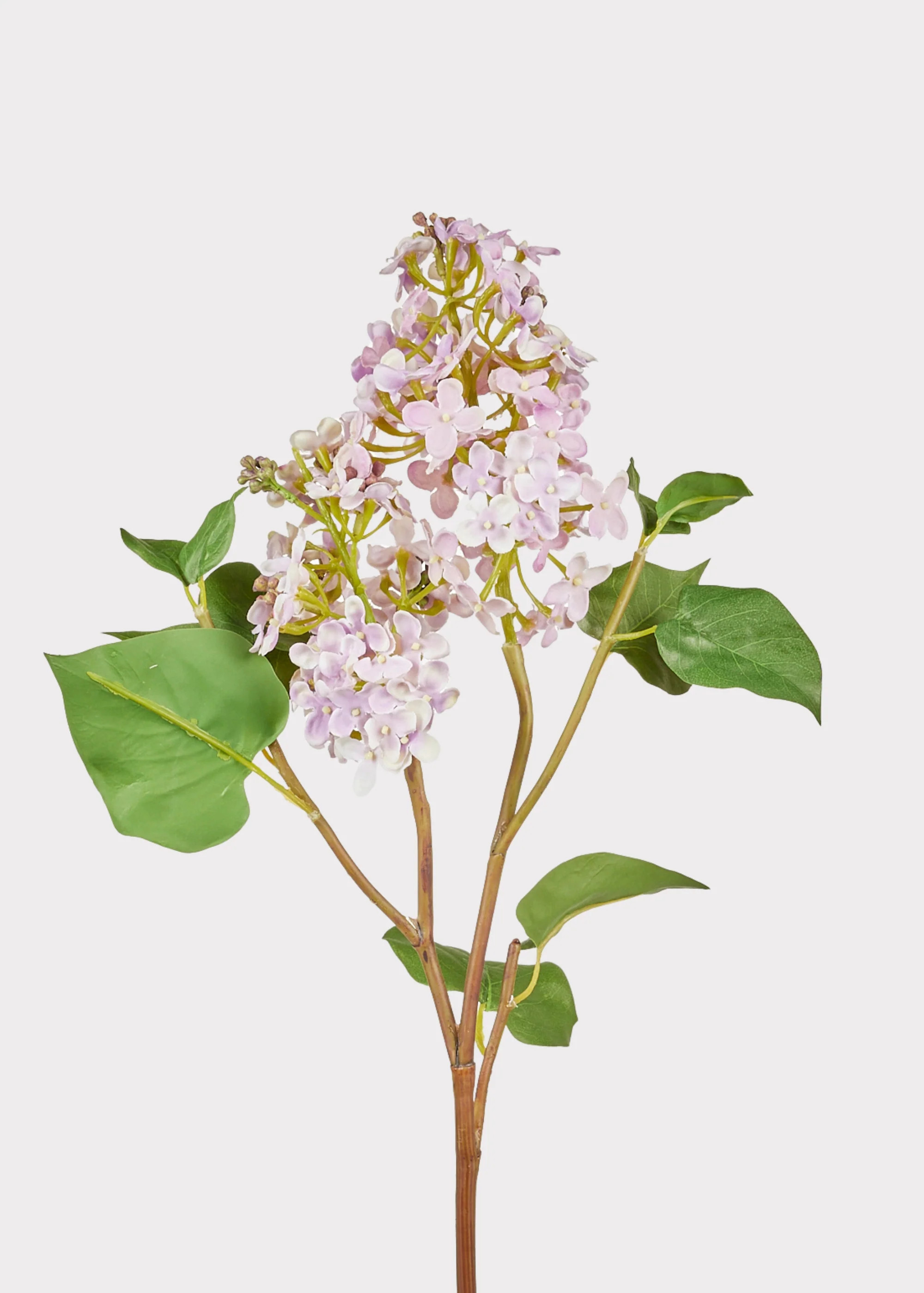 Artificial Flowers Pale Lavender Faux Lilac Branch - 30 | Afloral