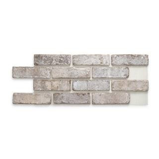 28 in. x 10.5 in. x 0.625 in. Brickwebb Tahoe Thin Brick Sheets - Flats (Box of 4 Sheets) | The Home Depot