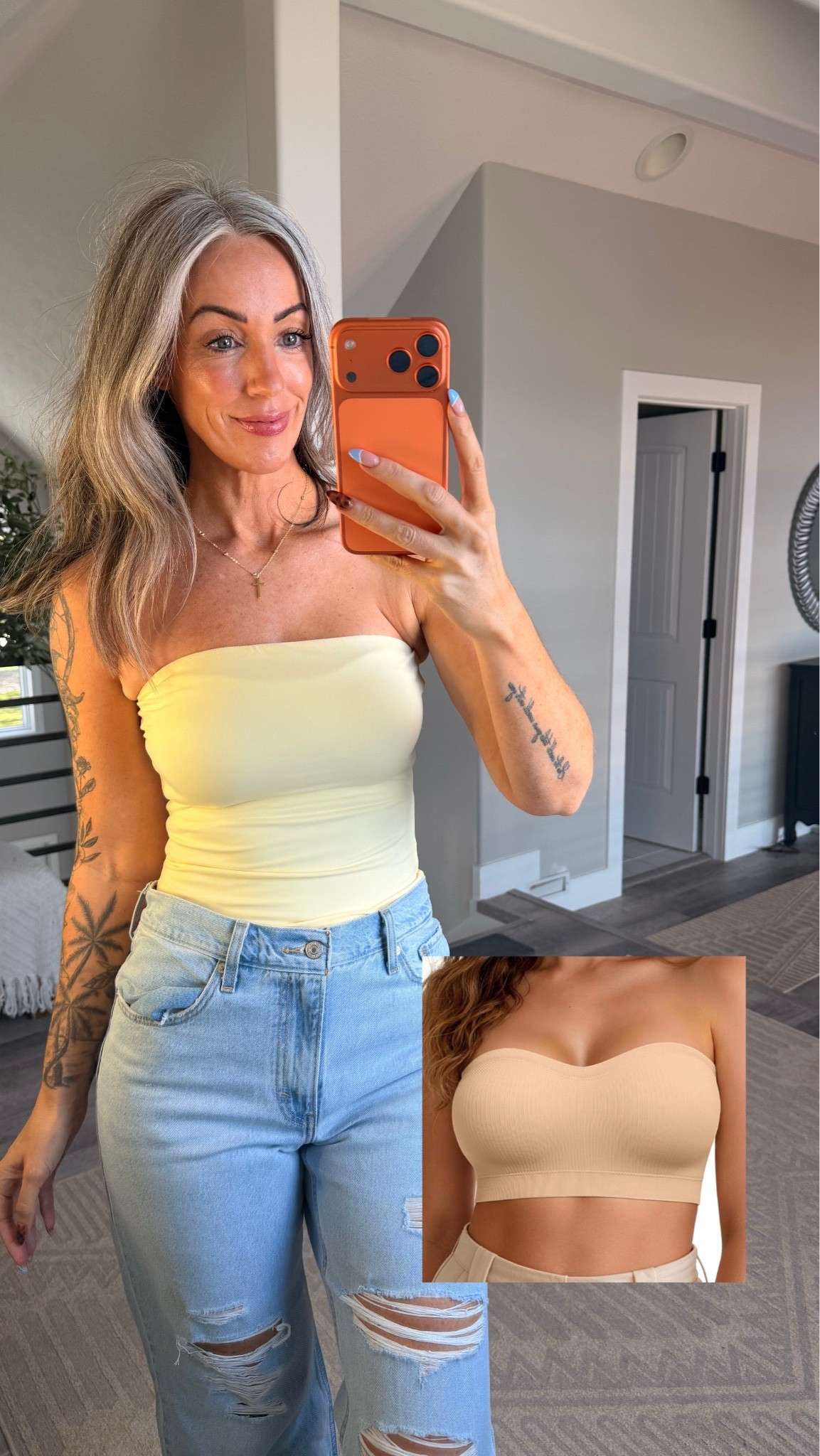 This is one of my fave strapless bras when I had my larger chest size and now! Comes with optional straps and stays up so well! I’m wearing size small.

#LTKOver40 #LTKSeasonal