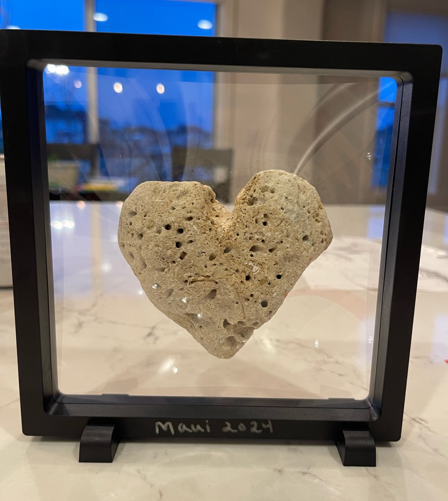 This frame is perfect for odd objects like this heart shaped rock we found in Hawaii! 

#LTKfindsunder50 #LTKhome #LTKtravel
