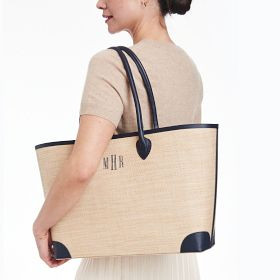 Montauk Raffia Tote | Mark and Graham