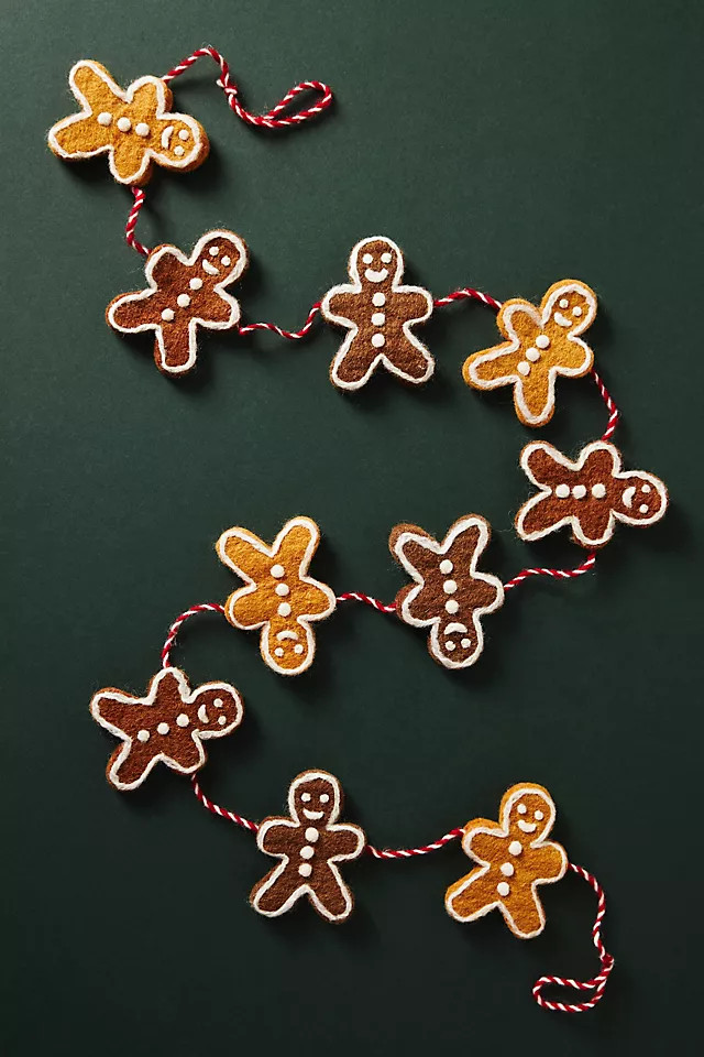 Gingerbread Garland | Anthropologie (US)