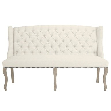 Archer Banquette - Natural Grey | Z Gallerie