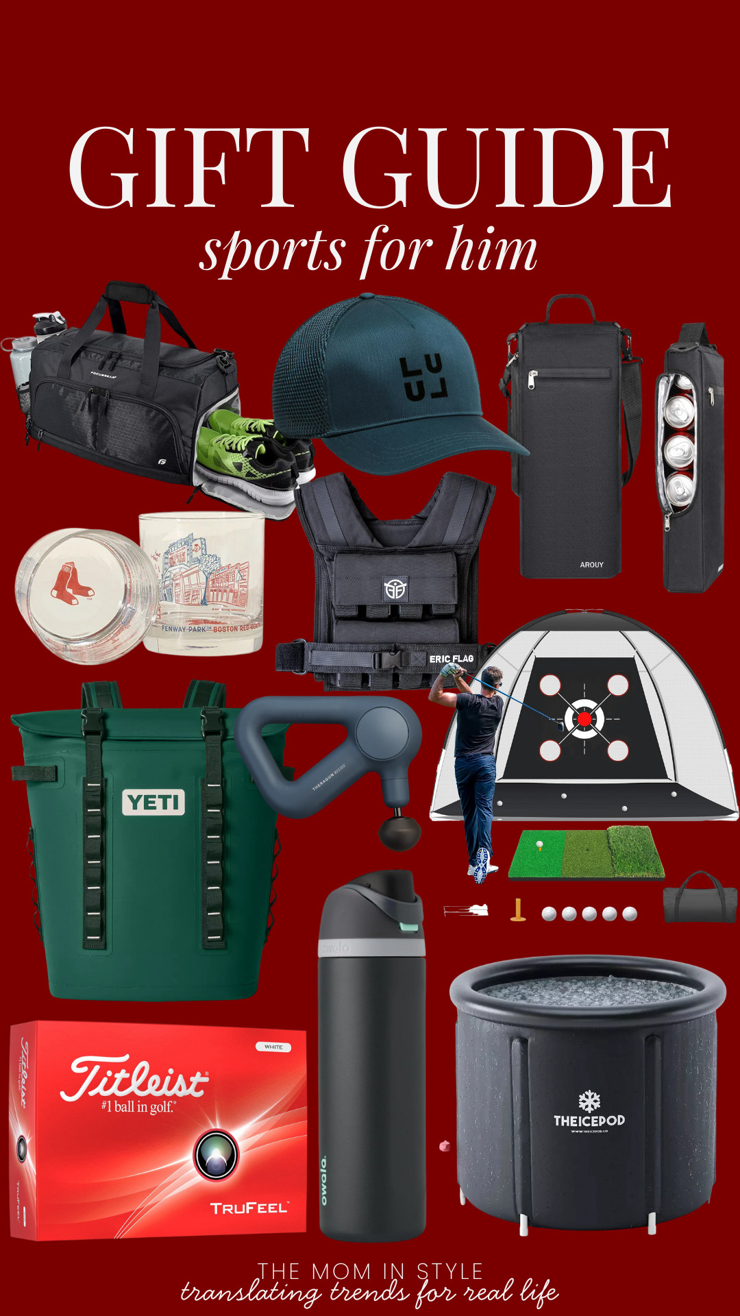  Gift guide for him, holiday gift ideas for men, sports gifts for him, gold gifts, cold plunge, themominstylee

 

#LTKMens #LTKGiftGuide #LTKHoliday