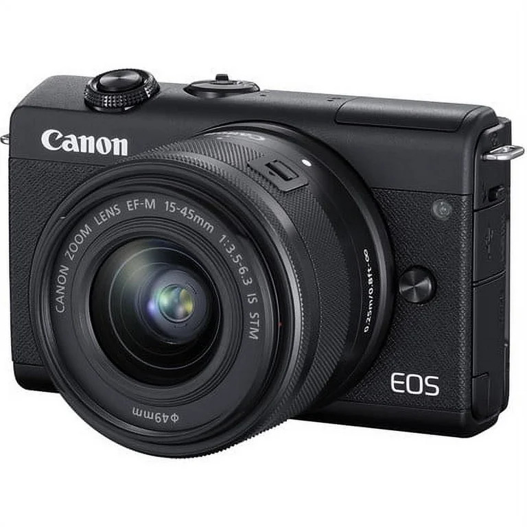 Canon EOS M200 Mirrorless Digital Camera with 15-45mm Lens (International Model) | Walmart (US)
