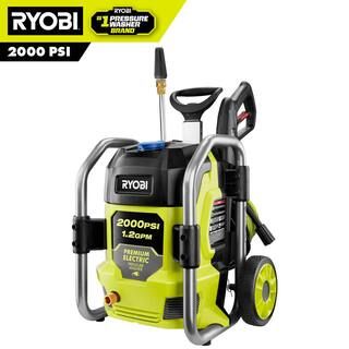 RYOBI 2000 PSI 1.2 GPM Cold Water Electric Pressure Washer RY142022VNM | The Home Depot