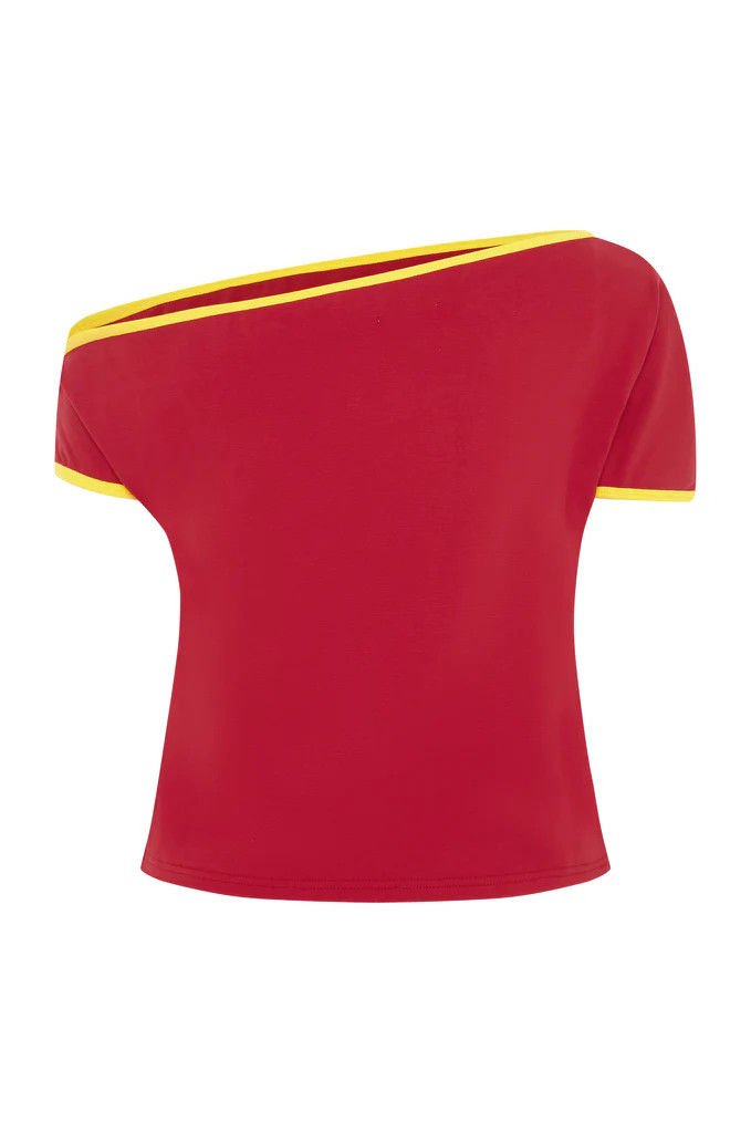 Superstar Seven Tee | Red | With Jean (US)