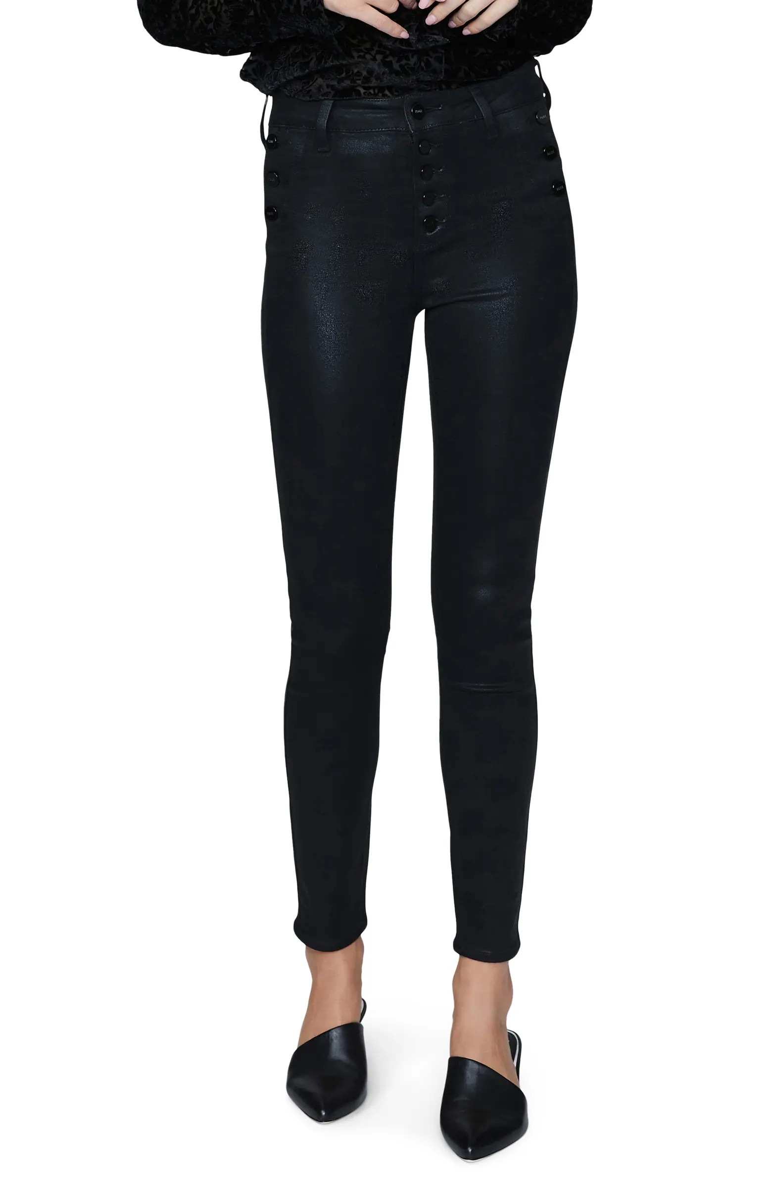 Emmie Coated Ultra Skinny Jeans | Nordstrom