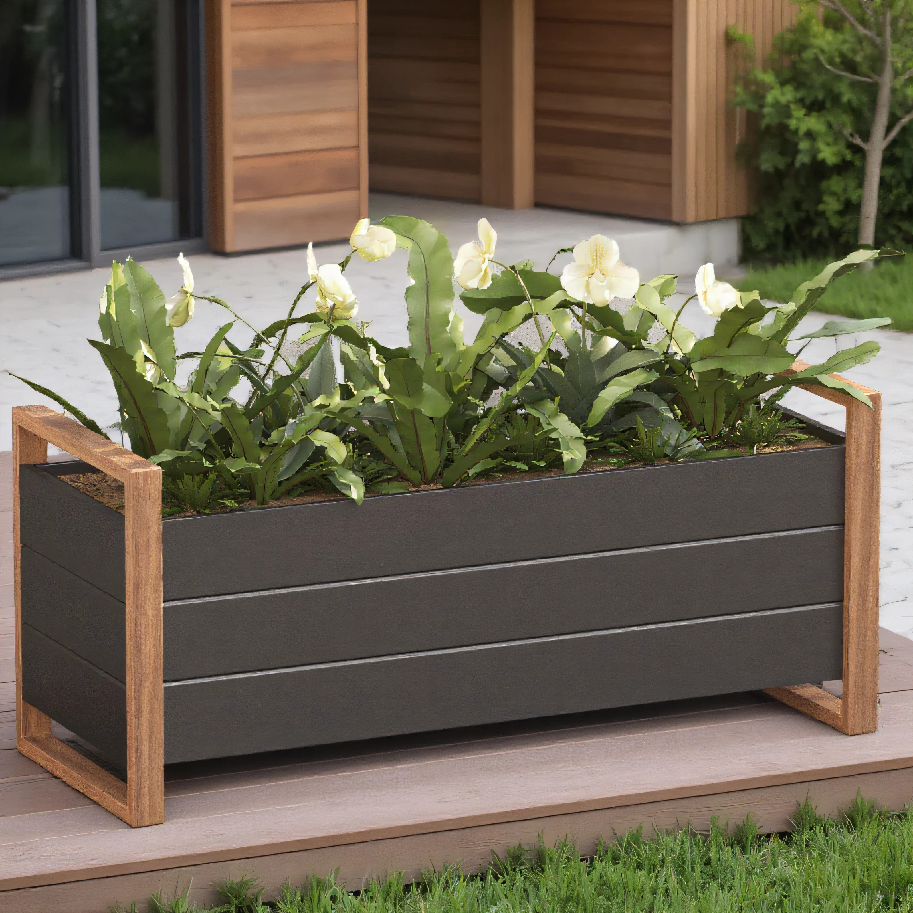 Marria Metal Planter Box | Wayfair North America