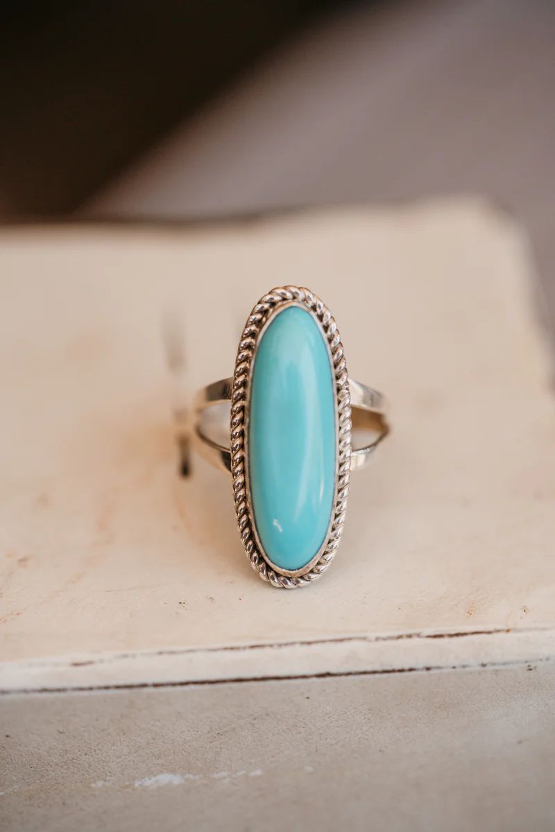 Maxi Ring | Turquoise | Goldie Lew Jewelry