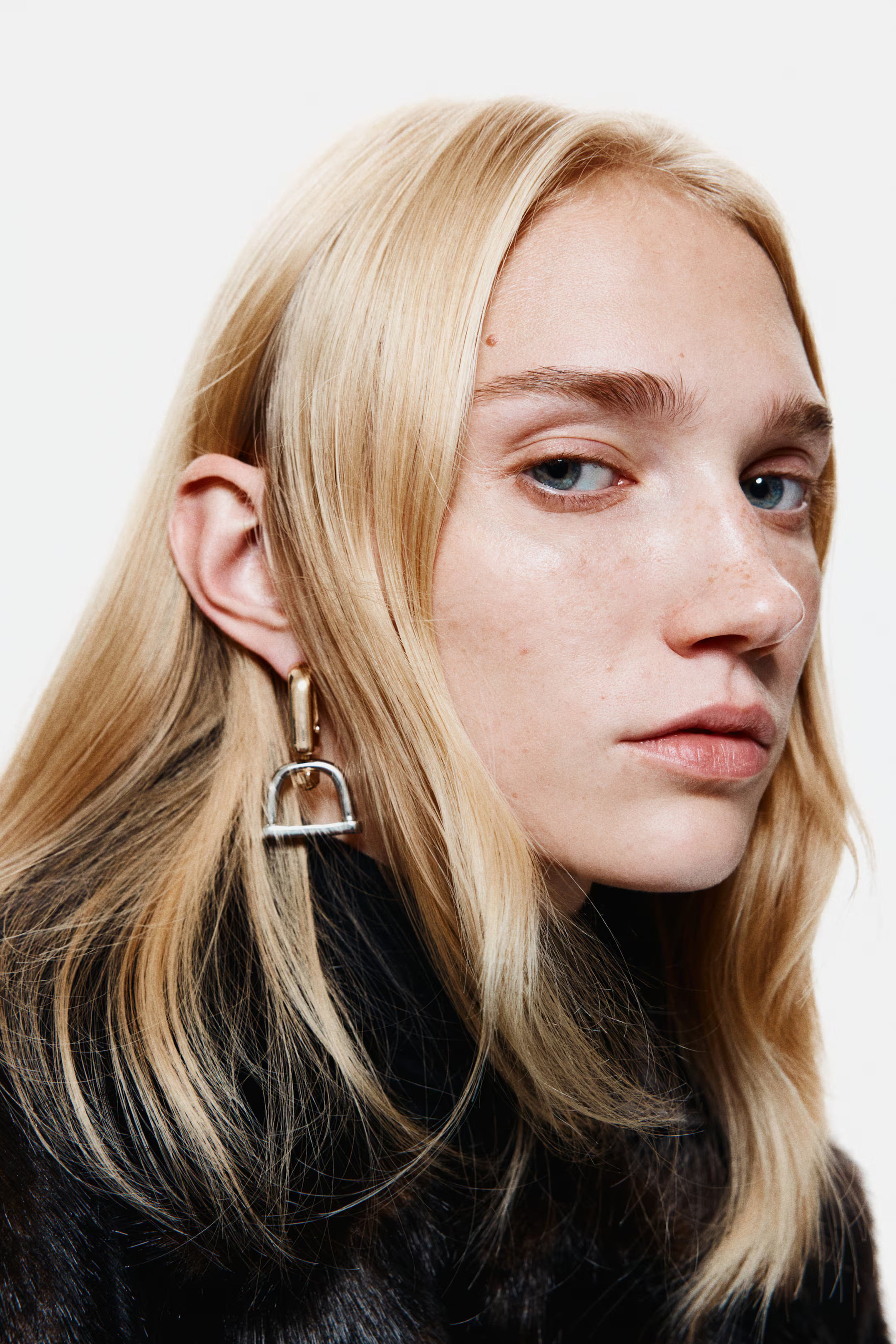 Two-Tone Earrings | H&M (US + CA)