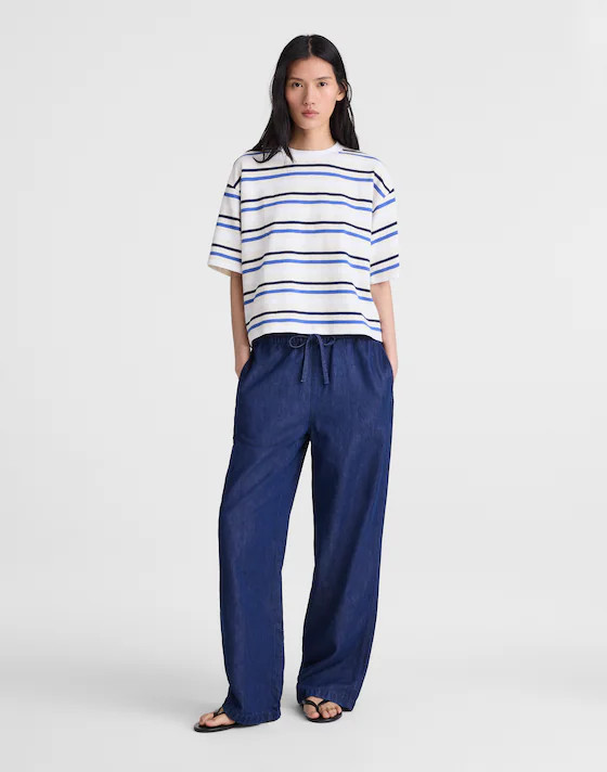 The Easy Crewneck Short-Sleeve Tee | Madewell