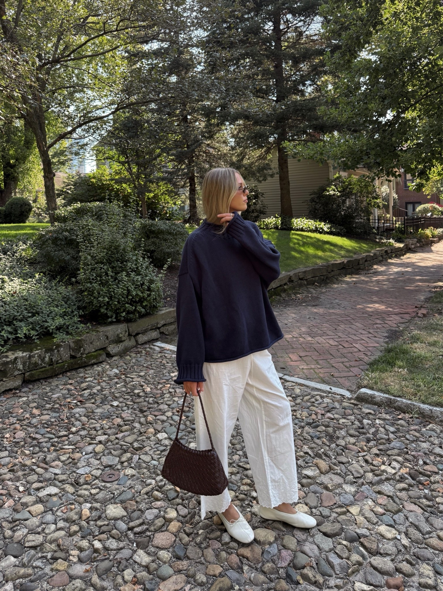 @jcrew  rollneck sweater obsession continues 🤍 an easy fall transition outfit for when the temps start cooling down 🍂

#LTKootd #LTKSeasonal #LTKSaleAlert