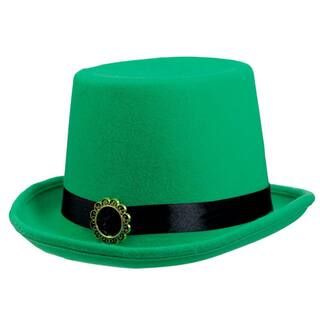 Amscan Green Felt Leprechaun St. Patrick's Day Top Hat (2-Pack) | The Home Depot