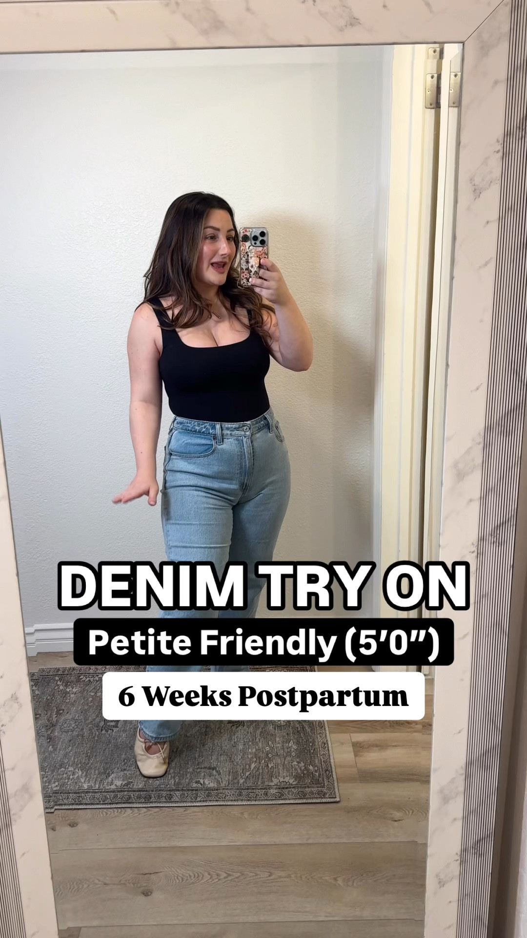 Use code: KICKOFF Abercrombie denim sale 15% off!! .+ stackable code! I’m 5’0” and between a 28-29 in jeans now. 
Outfit one: jeans size 28 extra short and tank size small
Outfit two: same jeans- sweater size xs
Outfit three: jeans size 28 short and sweatshirt size extra small
Outfit four: linen pants size 29 short and white top size xs (although i suggest sizing up)#LTKxAF

#abercrombiestyle

#LTKSaleAlert #LTKFindsUnder50