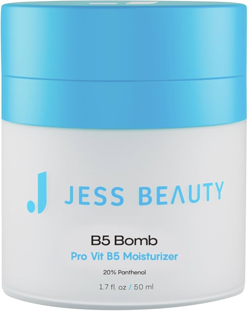 JESS BEAUTY | Crema hidratante facial B5 Bomb Pro Vit B5 | Crema de pantenol para el cuidado de l... | Amazon (US)
