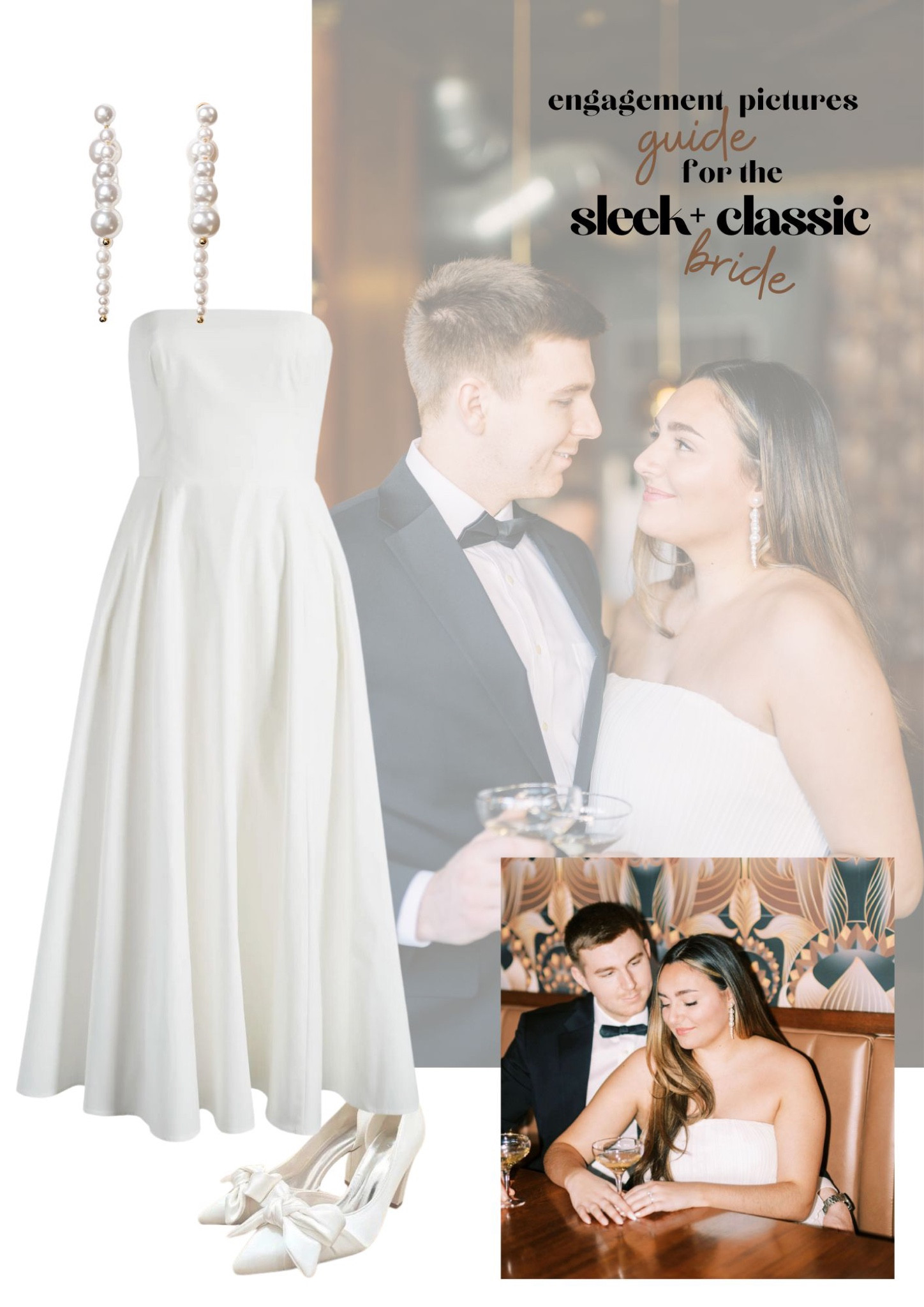 Engagement style outfit guide for the ✨ sleek + classic ✨ bride 🤍

#LTKstyletip #LTKshoecrush #LTKwedding