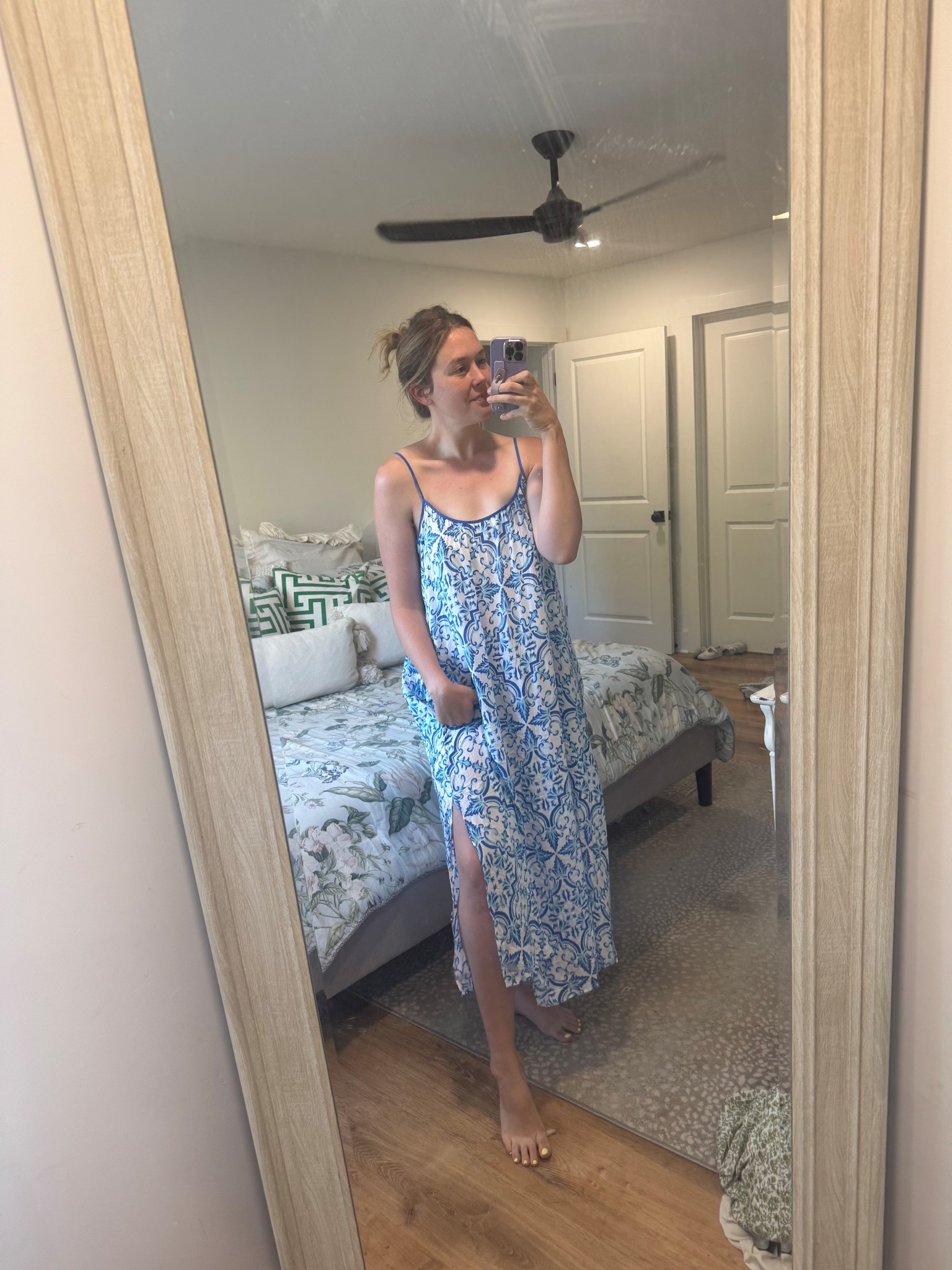 Comfy maxi nightgown or throw on and go beach cover up! 

#LTKSwim #LTKSeasonal #LTKStyleTip