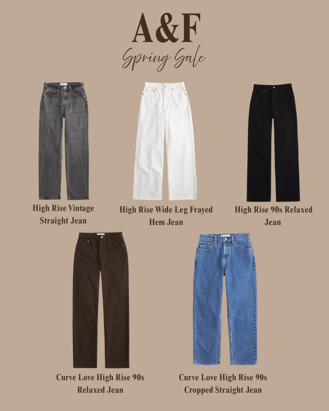 My Favourite Abercrombie Jeans in their Spring Sale. Get a further 15% off with code AFxLTK
LTK Denim, white denim jeans, 90s relaxed denim jeans, frayed hem jeans, vintage denim  

 #LTKeurope #LTKjeans #LTKsale